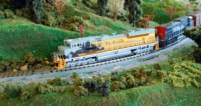 OK, it's not the BC&G, but the shop's demo layout - but we'll have scenes like this soon!