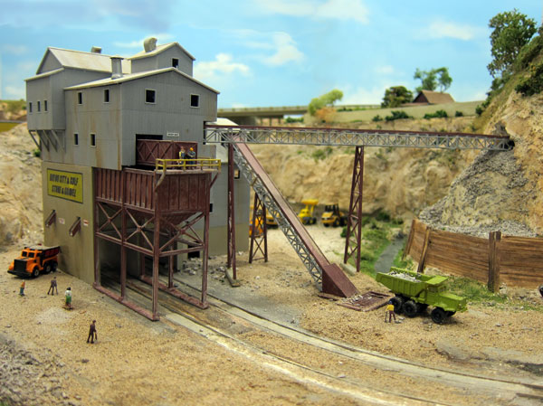 Rock quarry scene