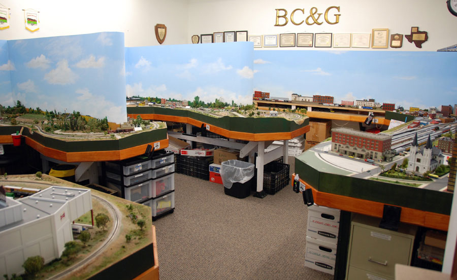 BC&G layout room
