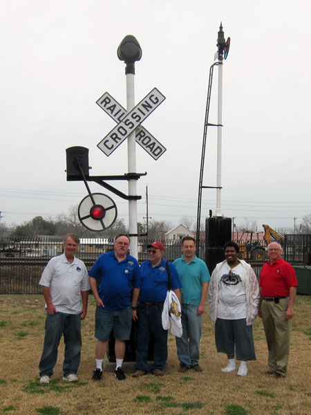 N Crowd at Rosenberg Railroad Museum