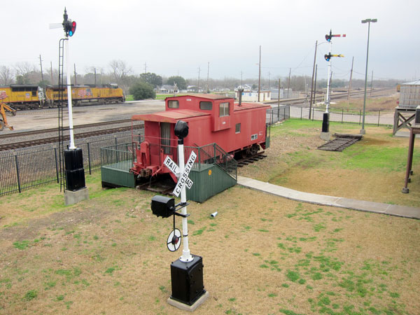 N Crowd at Rosenberg Railroad Museum