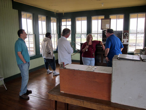 N Crowd at Rosenberg Railroad Museum