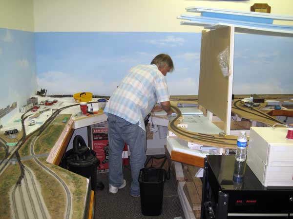 Steve Redd tackles some wiring