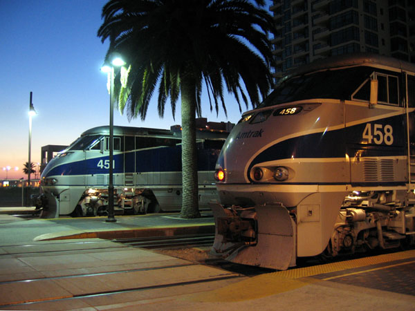 View from the Pacific Surfliner