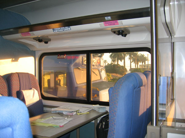View from the Pacific Surfliner