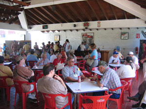 The Cerveza Jardin at the Tecate Brewery