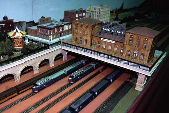 NTRAK layout scene