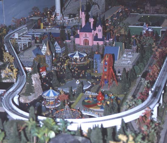 NTRAK layout scene