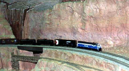 NTRAK layout scene