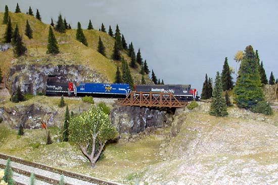 NTRAK layout scene