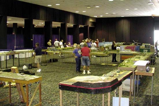 Filling the NTRAK layout space