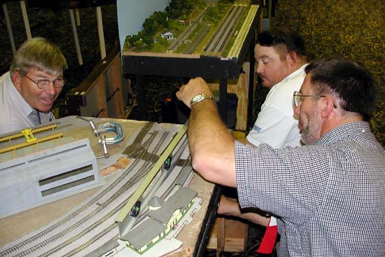 Leveling the NTRAK layout
